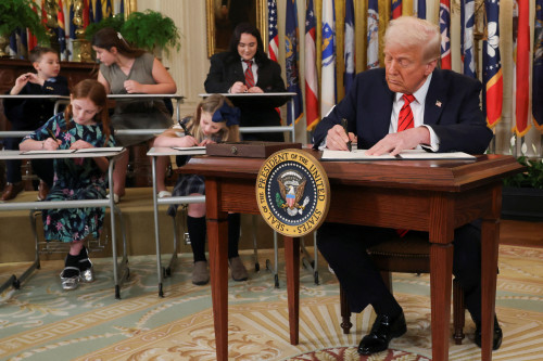 Trump says ‘very soon’ will send education back to states