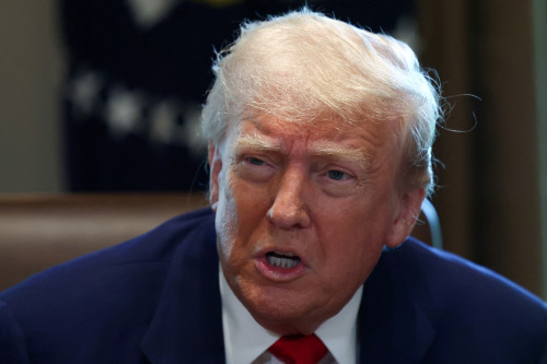 Trump requests $893 billion for national defense, flat versus 2025