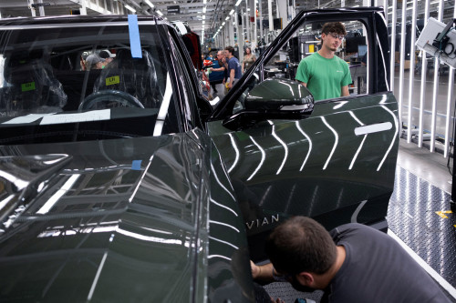 Rivian slashes annual deliveries forecast as US tariffs seen hitting demand