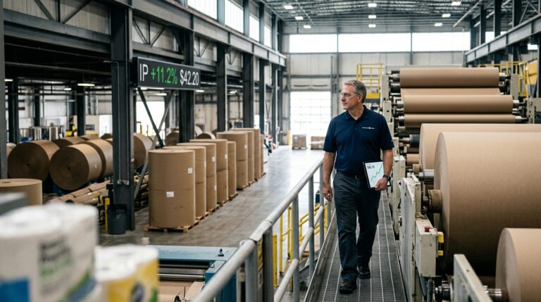International Paper Is Up 11.2% Today. July 30 Forces the Answer.