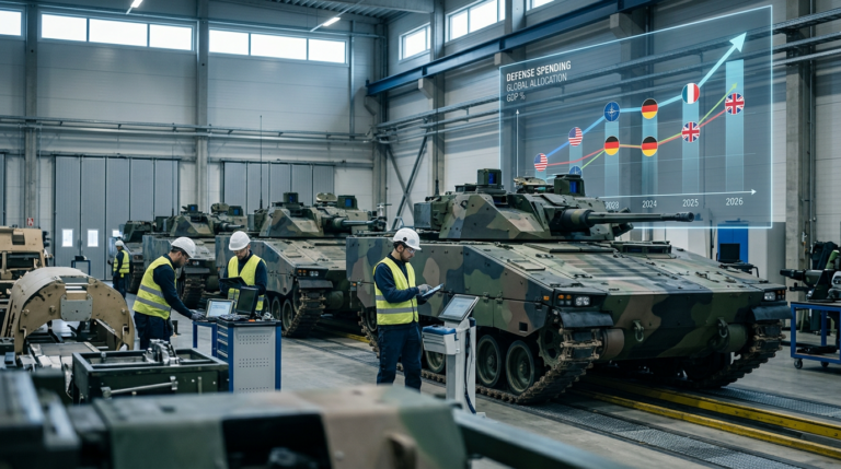 Defense Budgets Are Exploding Globally – These Are the Numbers Traders Cannot Ignore