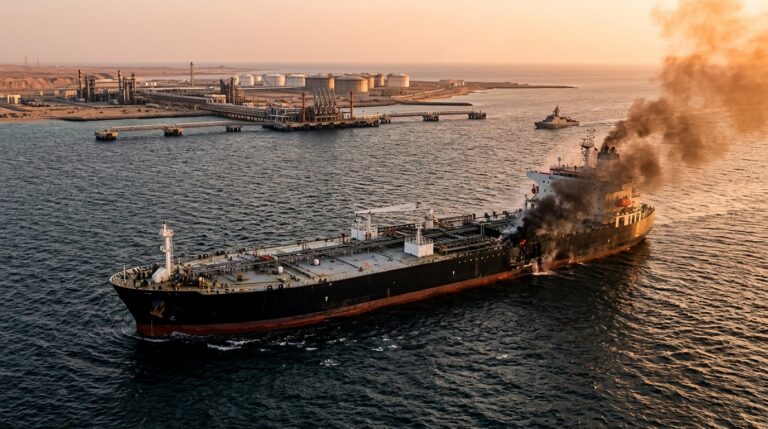 Brent at $96. The US Just Hit Iran&rsquo;s Oil Fleet.