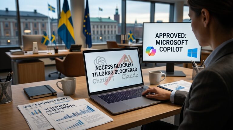 Sweden Blocks ChatGPT and Claude