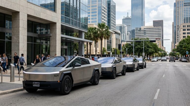 Tesla’s Cybercab Fleet Is Now 300+ Strong. Dallas Is Next.
